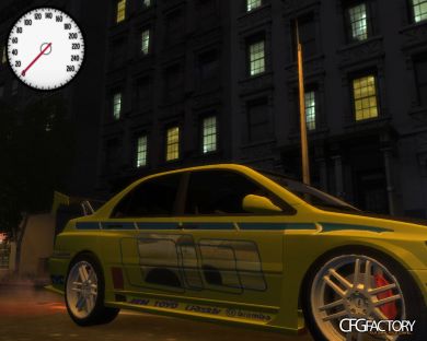 Lancer Evo Fast Furious 2 New PaintJob