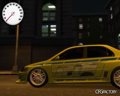Lancer Evo Fast Furious 2 New PaintJob