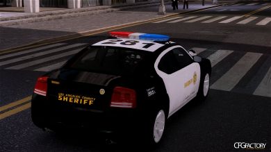 LASD Skin for 2008 Dodge Charger
