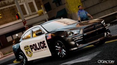 2012 Dodge Charger SRT8 'NFSMW Police' PaintJob