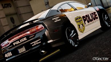 2012 Dodge Charger SRT8 'NFSMW Police' PaintJob