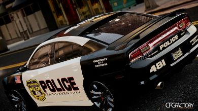 2012 Dodge Charger SRT8 'NFSMW Police' PaintJob