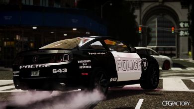 2013 Ford Mustang Boss 302 'Transformers  Police'