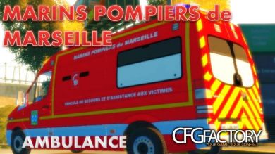 Ambulance Marins Pompiers de Marseille