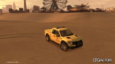 Liberty City Lifeguard skin for Ford Raptor SVT