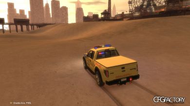 Liberty City Lifeguard skin for Ford Raptor SVT