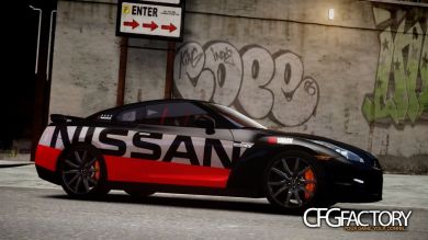 2012 Nissan GT-R Black Edition "Custom Team R