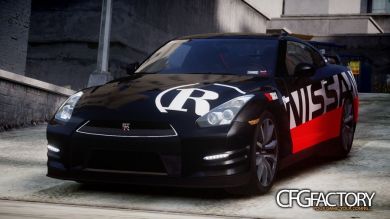 2012 Nissan GT-R Black Edition "Custom Team R