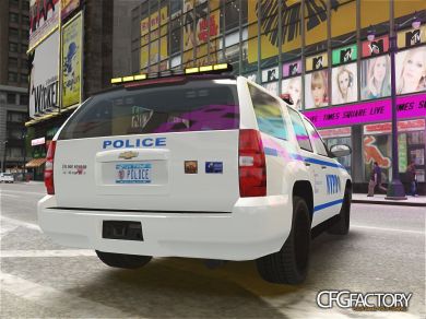 2007 NYPD Chevrolet Tahoe [ELS] Paintjob