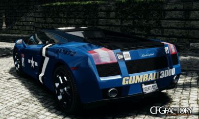 2005 Lamborghini Gallardo gumball 3000 paintjob