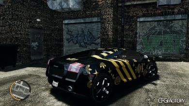 2005 Lamborghini Gallardo gumball 3000 paintjob