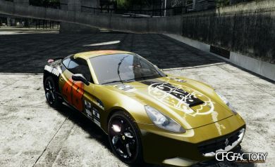 2009 Ferrari California v2   gumball 3000  paintjo