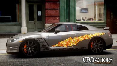 2012 Nissan GT-R Black Edition "Win YoParts G