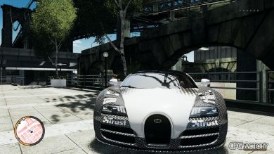 2011 Bugatti Veyron Gumball 3000 Paintjob