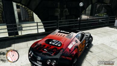 2011 Bugatti Veyron Gumball 3000 Paintjob