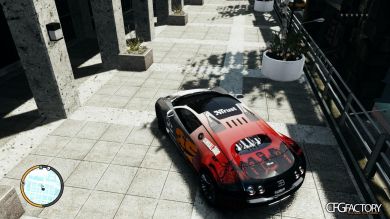 2011 Bugatti Veyron Gumball 3000 Paintjob