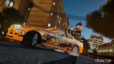 Tezuka Goodyear D1 Drift Car Paintjob