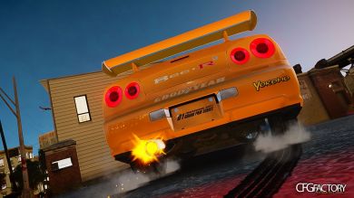 Tezuka Goodyear D1 Drift Car Paintjob