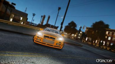 Tezuka Goodyear D1 Drift Car Paintjob