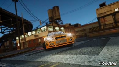 Tezuka Goodyear D1 Drift Car Paintjob