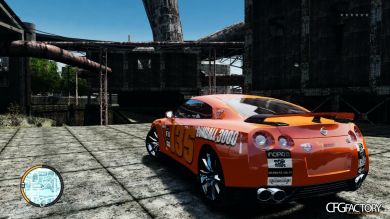 2012 Nissan GT-R Black Edition Gumball 3000 Paintj