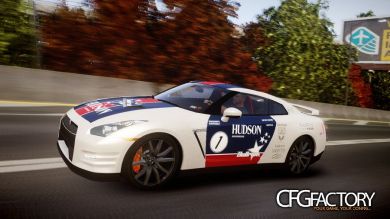 2012 Nissan GT-R "Bullrun 2012 Team Hudson&qu