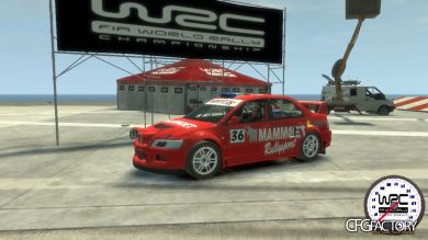 VD Brink Mitsubishi Lancer EVO IX Rally Team Liver