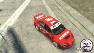 VD Brink Mitsubishi Lancer EVO IX Rally Team Liver