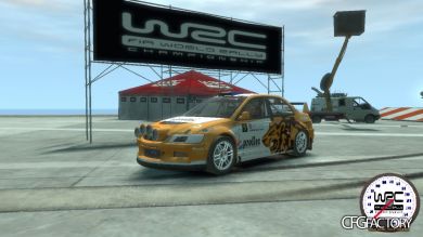 J VD Heuvel Mitsubishi Lancer EVO IX Livery