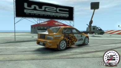 J VD Heuvel Mitsubishi Lancer EVO IX Livery