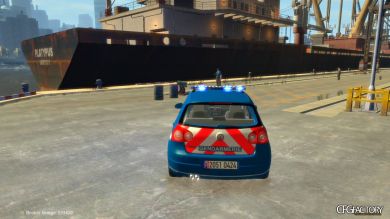 Volkswagen Golf 5 GTI - GENDARMERIE (ELS)