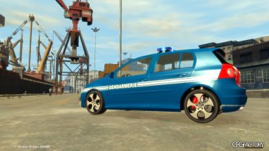 Volkswagen Golf 5 GTI - GENDARMERIE (ELS)