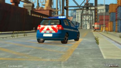 Volkswagen Golf 5 GTI - GENDARMERIE (ELS)
