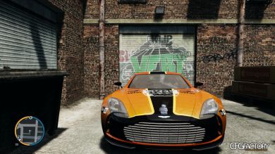 2010 Aston Martin One-77 gumball 3000  paintjob