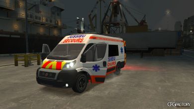 Ambulance JUSSIEU SECOURS Fiat  2012