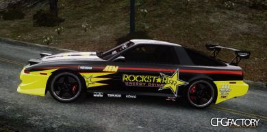 Rockstar Energy Livery for 1992 Supra