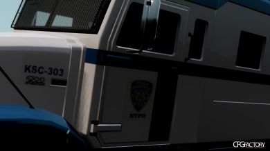 NYPD Police Stockade V2