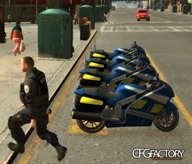 Moto Gendarmerie Nationale