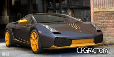 Lamborghini Gallardo MAX yellow Paintjob
