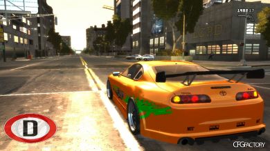 Fast & Furious Toyota Supra PaintJob