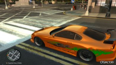 Fast & Furious Toyota Supra PaintJob