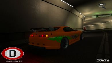 Fast & Furious Toyota Supra PaintJob