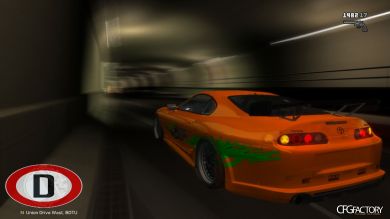 Fast & Furious Toyota Supra PaintJob