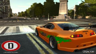 Fast & Furious Toyota Supra PaintJob