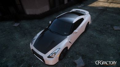 Nissan GT-R 2012 - Paintjob Carbon Edit