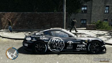 2010 Ferrari F599xx gumball 3000 paintjob
