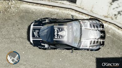 2010 Ferrari F599xx gumball 3000 paintjob