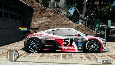 Audi R8 LMS  Grand Am APR Motorsport  51 paintjob
