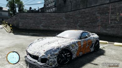 2010 Ferrari F599xx gumball 3000 142 paintjob