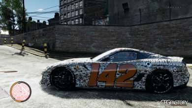 2010 Ferrari F599xx gumball 3000 142 paintjob